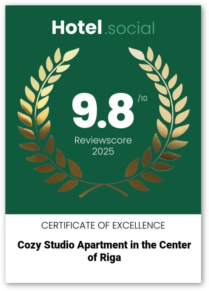 Cozy Studio Apartment In The Center Of 리가 외부 사진